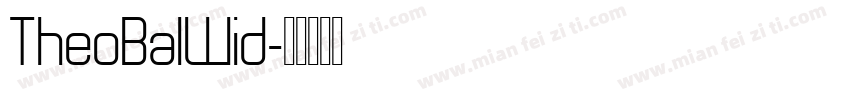 TheoBalWid字体转换