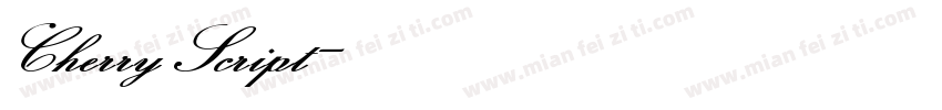 CherryScript字体转换