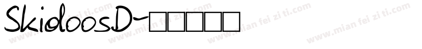SkidoosD字体转换