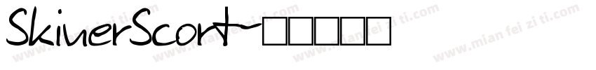 SkinerScort字体转换