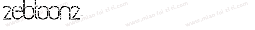 Zebtoonz字体转换