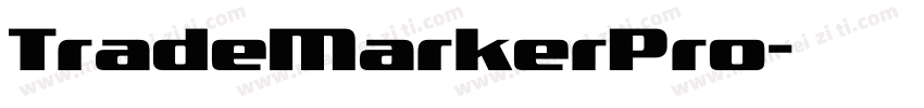 TradeMarkerPro字体转换