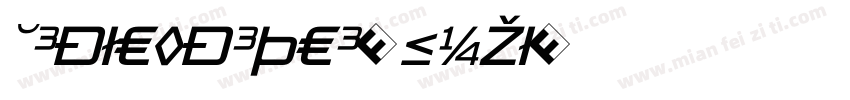 TradeMarker-Bold字体转换
