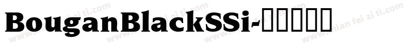 BouganBlackSSi字体转换