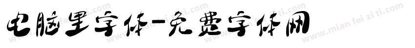 电脑里字体字体转换