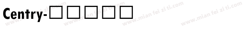 Centry字体转换