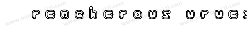 CCTreacherousCurves字体转换