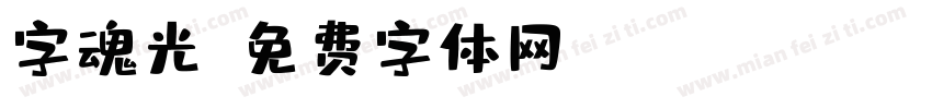 字魂光字体转换
