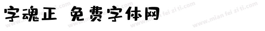 字魂正字体转换