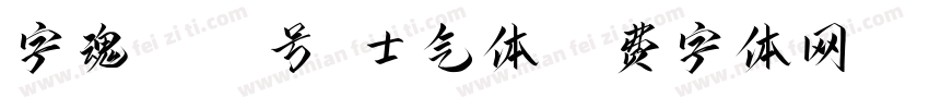 字魂5003号-士气体字体转换