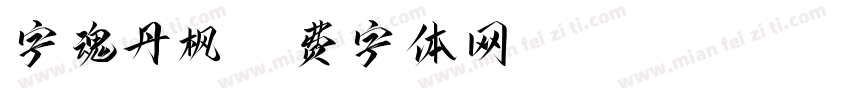 字魂丹枫字体转换