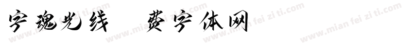 字魂光线字体转换