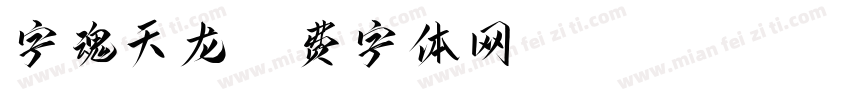 字魂天龙字体转换