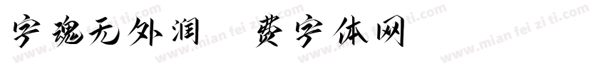 字魂无外润字体转换