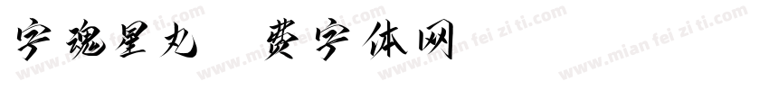 字魂星丸字体转换