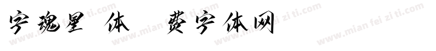 字魂星眸体字体转换