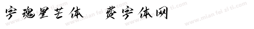 字魂星芒体字体转换