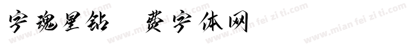 字魂星钻字体转换