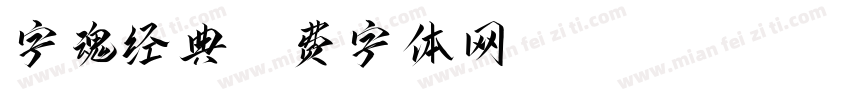 字魂经典字体转换