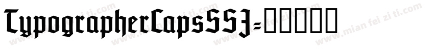 TypographerCapsSSK字体转换