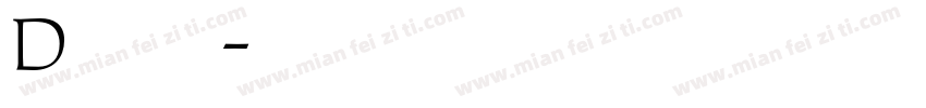 Dignettie字体转换