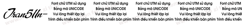 Tran511n字体转换