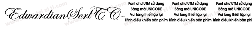 EdwardianScrlTC字体转换