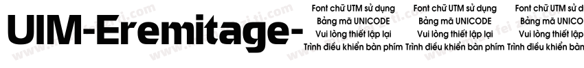 UIM-Eremitage字体转换