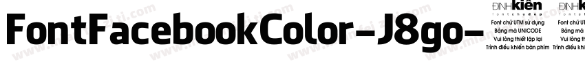 FontFacebookColor-J8go字体转换