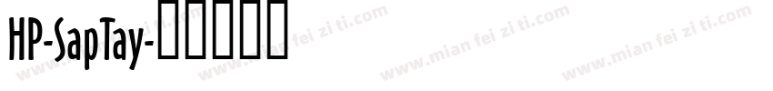 HP-SapTay字体转换
