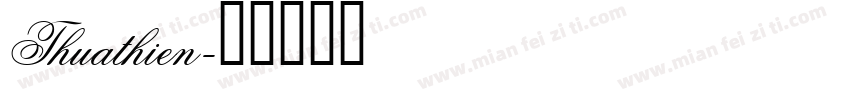 Thuathien字体转换