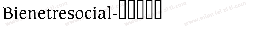 Bienetresocial字体转换