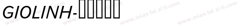 GIOLINH字体转换
