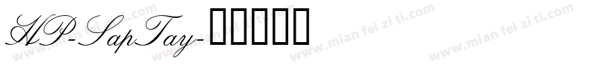 HP-SapTay字体转换