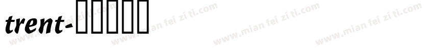 trent字体转换