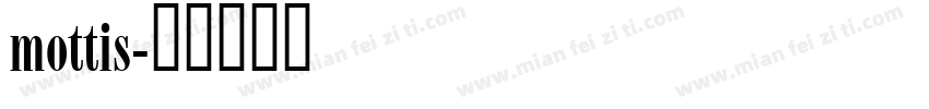 mottis字体转换