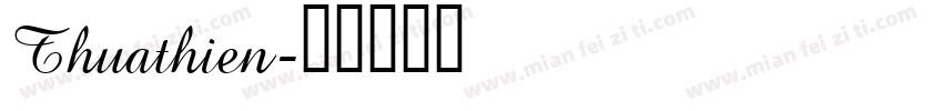 Thuathien字体转换