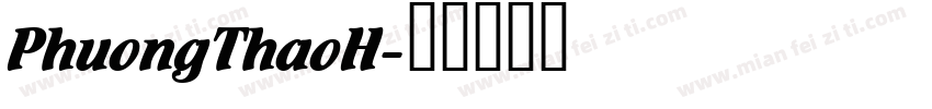 PhuongThaoH字体转换