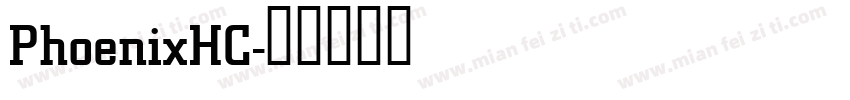 PhoenixHC字体转换