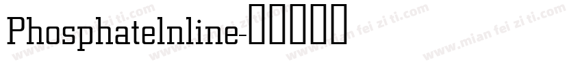 Phosphatelnline字体转换
