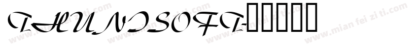 THUNISOFT字体转换