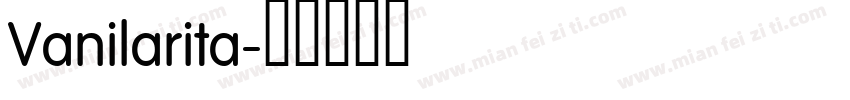 Vanilarita字体转换