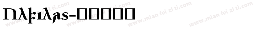 Ulfilas字体转换