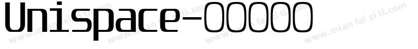 Unispace字体转换