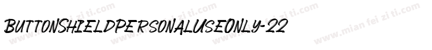 ButtonShieldPersonalUseOnly-22ww字体转换