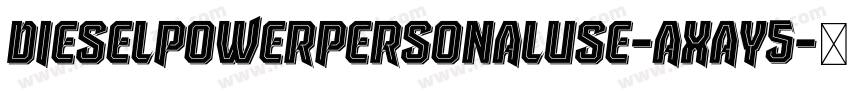 DieselpowerPersonalUse-axaY5字体转换