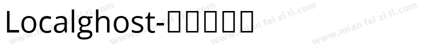 Localghost字体转换