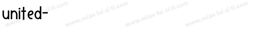 united字体转换
