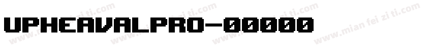 UpheavalPro字体转换