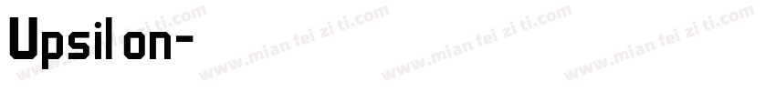 Upsilon字体转换